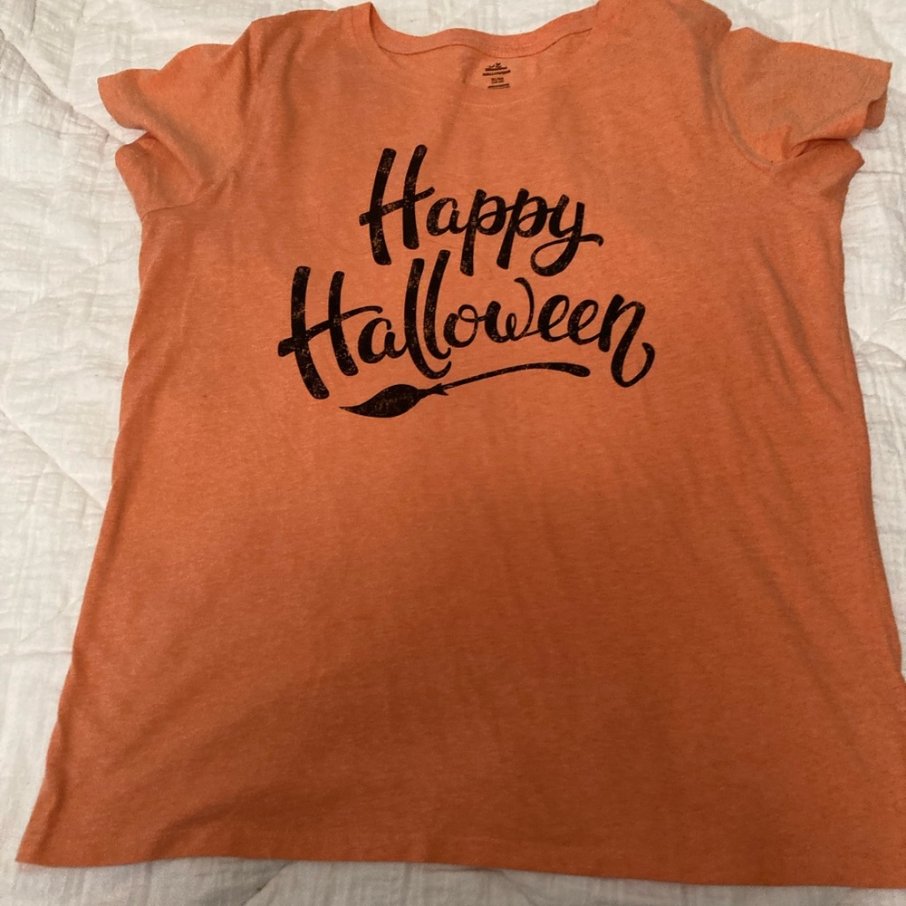WAY TO. CELEBRATE HALLOWEEN 🎃 Orange T Shirt XL